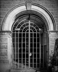 Arched Gated Doorway - 494051344