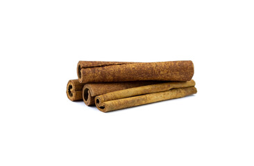 Four fragrant cinnamon sticks