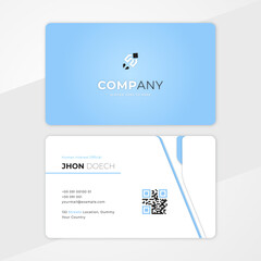 sweet candy blue card name template