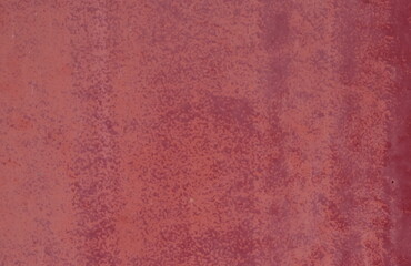 Verwitterte rote Metallfläche