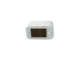 Fototapeta premium White oximeter on white background