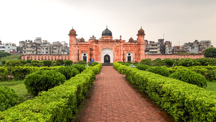 30th September 2020, Dhaka , Bangladesh. Lalbagh Fort is an incomplete 17th-century Mughal fort complex. 