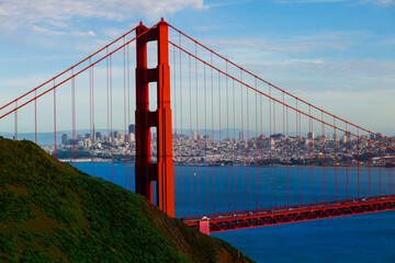 Golden Gate Bridge in San Francisco California, USA