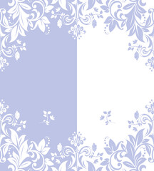 Fototapeta na wymiar Abstract floral pattern. Vector seamless background. Perfect for invitations or announcements.