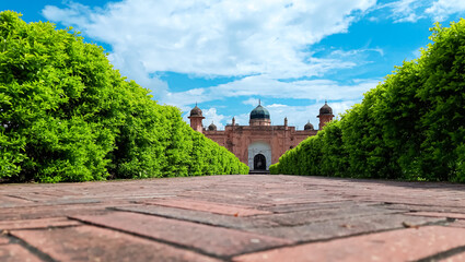 30th September 2020, Dhaka , Bangladesh. Lalbagh Fort is an incomplete 17th-century Mughal fort...