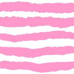 Tile vector pattern with pink and white stripes background