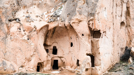 Cave settlements in Cappadocia