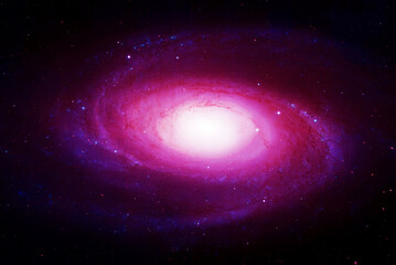 Beautiful spiral galaxy. Elements of this image furnished by NASA