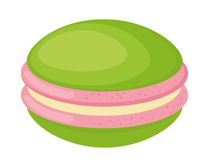 macaroon dessert snack