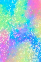 Fototapeta na wymiar Unicorn galaxy pattern. Pastel cloud and sky with glitter. Cute bright paint like candy background theme. Concept to montage or present your product, for women, girls in princess style