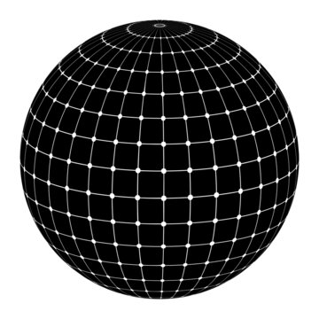 ネットワークの球体イメージ