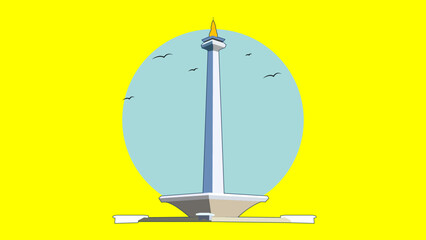 Monas Jakarta Building Landmark Indonesia
