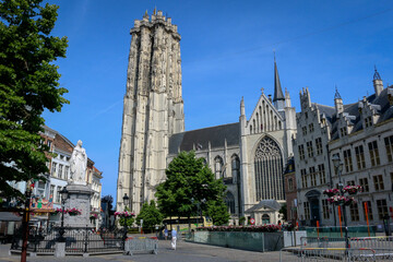 St-Romboutskathedraal, a cathedral in the city of Mechelen, Belgium