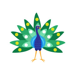 Isolated turkey bird animal fly nature wild vector illustration