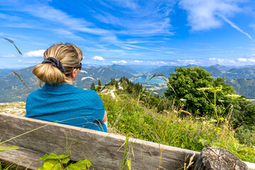 Ausblick vom Zw&ouml;lferhorn