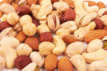 Nuts as a background