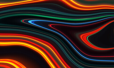 Fluid Abstract background of colorful liquid. Abstract texture of liquid acrylic. Abstract art of beautiful paint of marble.