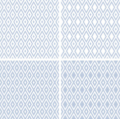 Abstract seamless geometric diamonds patterns.