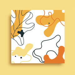 Abstract pattern with hand-drawn elements. Perfect for print, posters, notebooks. Vector illustration.