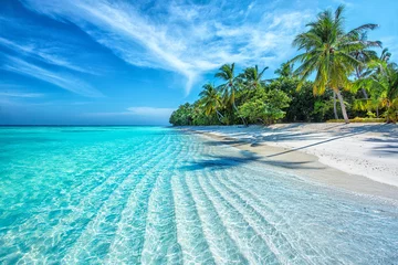 Fotobehang Maldives Islands Tropical © Kyrenian