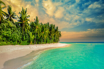 Obraz premium Maldives Islands Tropical