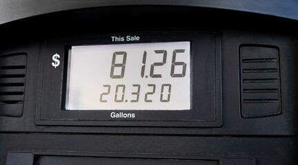 Unusually high gas prices at pump
