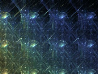 Imaginatory fractal abstract background Image