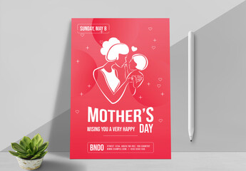 Mothers Day Flyer Layout