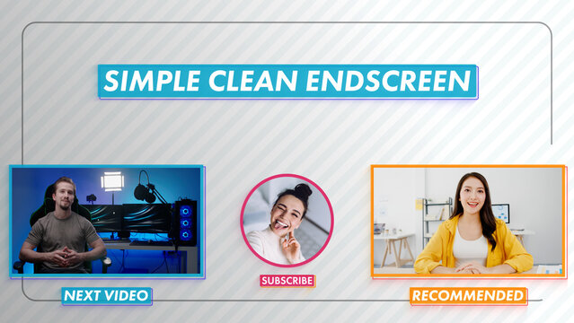 Simple Clean End Screen