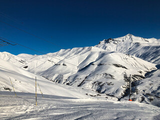 winter in the mountain