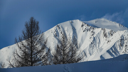winter in the mountain