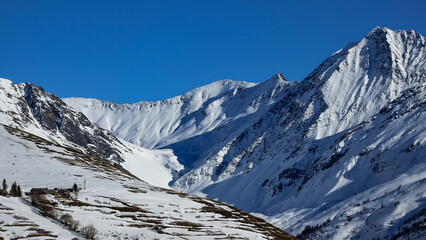 winter in the mountain