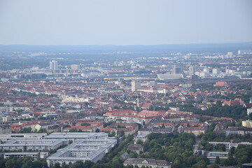 Fototapeta na wymiar Aussicht, München