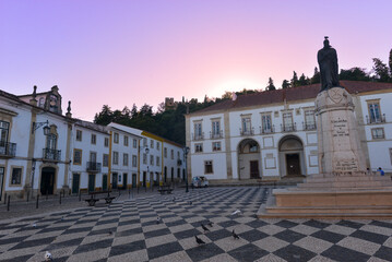 Das Rathaus von Tomar, Portugal 