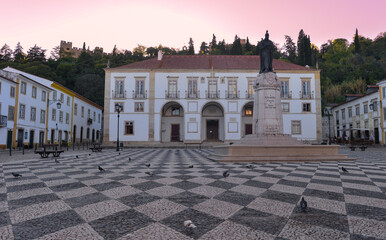 Das Rathaus von Tomar, Portugal 