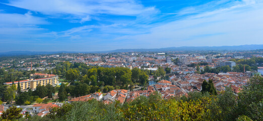 Fototapeta na wymiar Blick auf Tomar, Portugal 