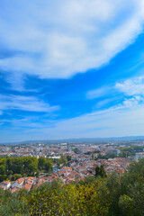 Blick auf Tomar, Portugal 