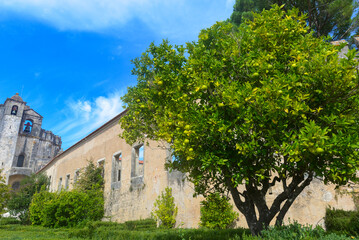 Naklejka premium Convento de Cristo (Christuskloster) in Tomar, Portugal