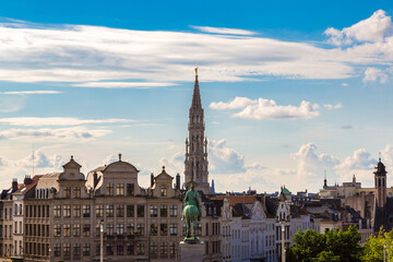 Obraz premium Cityscape of Brussels
