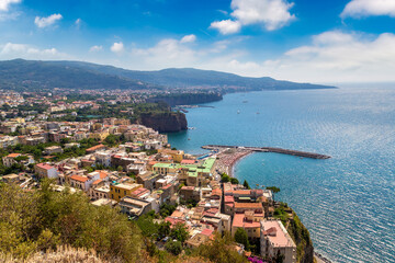 Fototapeta na wymiar Sorrento, the Amalfi Coast in Italy