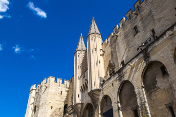 Papal palace in Avignon