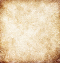 Old faded brown paper background in grunge style