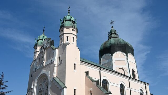 Church. Parafia greckokatolicka, Jaroslaw, Poland.