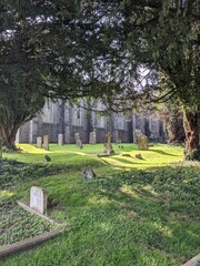 Cemetery of St. Columba's Church, Swords, Dublin, Ireland