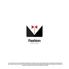 Tuxedo Logo template vector icon illustration design