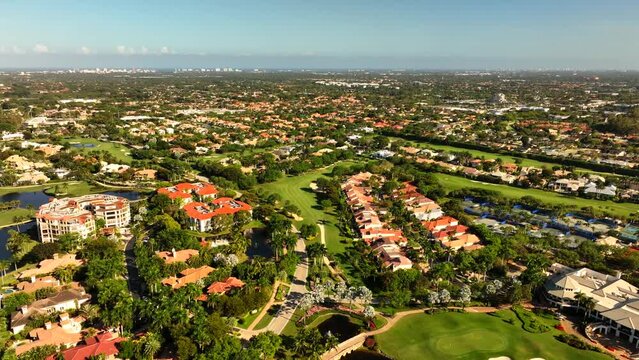 Luxury real estate west Boca Raton Florida USA