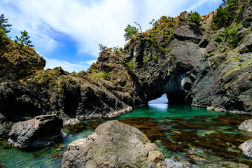 若狭小浜　田烏港と釣姫港の絶景と灯台