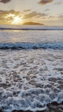 Waves on Beach 