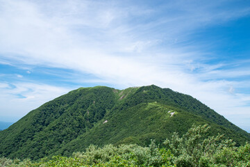 美しい男三瓶山頂　島根県大田市 The beautiful view of Mt.Osanbe in Sanbe town, Oda city, Shimane pref. Japan
