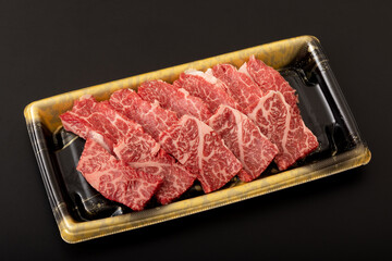 牛肉カルビ焼き肉用　バラ肉